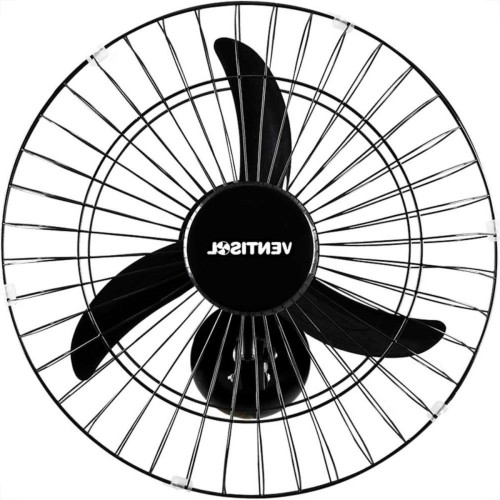 Ventilador Parede Ventisol 50Cm. Monta Facil 6 Pas Preto 220V. Ventilador Parede Ventisol 50Cm. Monta Facil 6 Pas Preto 220V.
