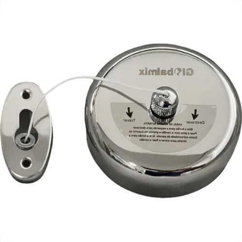 Varal Automatico Globalmix Redondo Retratil Aco Inox 2,8M
