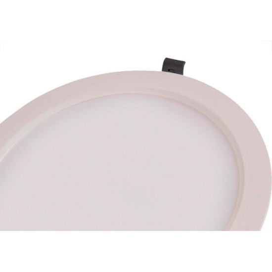 Plafon Led Embutir Tramontina Redondo 12W. 840Lm. 6500K. Bivolt Branco
