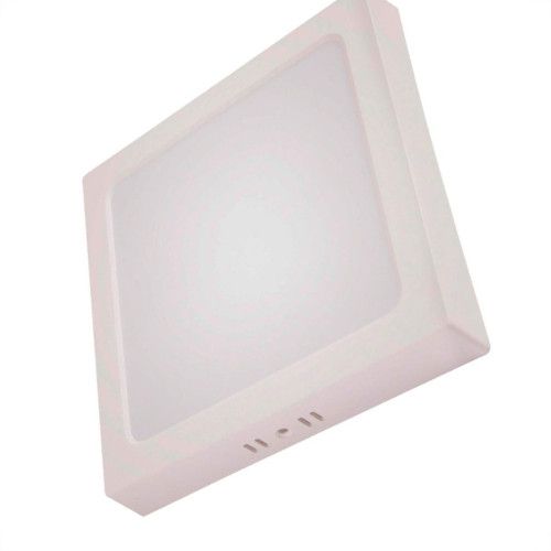 Plafon Led Sobrepor Tramontina Quadrado 18W. 1250Lm. 6500K. Bivolt Branco