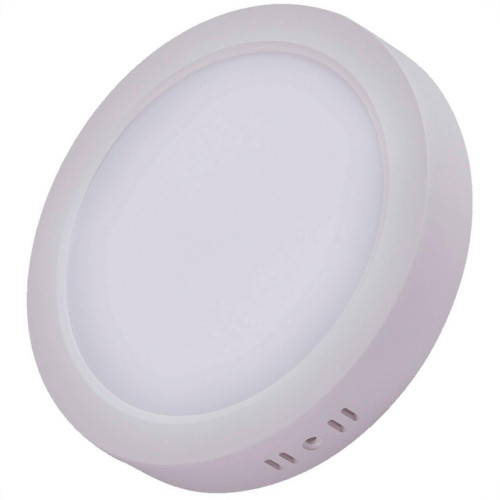 Plafon Led Sobrepor Tramontina Redondo 12W. 840Lm. 6500K. Bivolt Branco