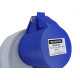 Tomada Industrial Sobrepor Tramontina 2 Polos+Terra 220V. A 250V. 16A - 56255/330