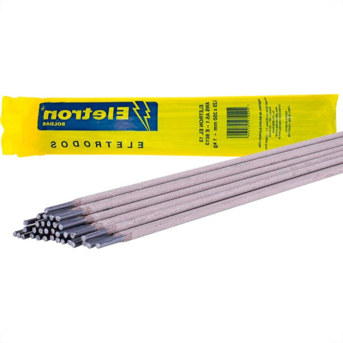 Eletrodo Eletron Carbono E-6013 - Amarelo 3,25Mm - Caixa Eletrodo Eletron Carbono E-6013 - Amarelo 3,25Mm - Caixa