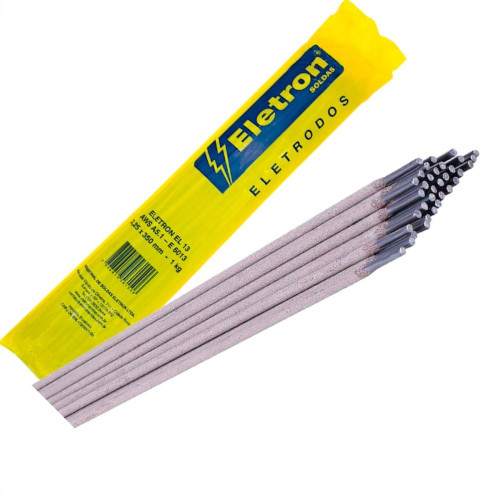 Eletrodo Eletron Carbono E-6013 - Amarelo 3,25Mm - Caixa Eletrodo Eletron Carbono E-6013 - Amarelo 3,25Mm - Caixa