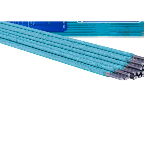 Eletrodo Eletron Carbono E-6013 - Azul 3,25Mm - Caixa - Kit C/2 Kilos Eletrodo Eletron Carbono E-6013 - Azul 3,25Mm - Caixa - Kit C/2 Kilos
