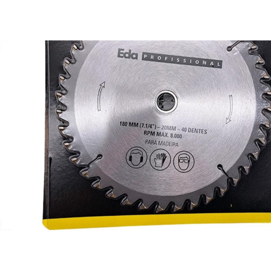 Serra Circular Widea Eda 7.1/4X40 Dentes X20Mm - 8Mx Serra Circular Widea Eda 7.1/4X40 Dentes X20Mm - 8Mx