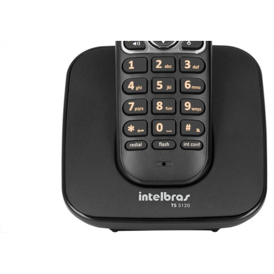 Telefone Sem Fio Intelbras - Ts5120 Preto
