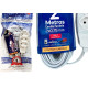 Extensao Naticon Paralela 2 Polos 0,75Mm Branca - 2M Extensao Naticon Paralela 2 Polos 0,75Mm Branca - 2M