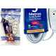 Extensao Naticon Paralela 2 Polos 0,75Mm Branca - 5M Extensao Naticon Paralela 2 Polos 0,75Mm Branca - 5M