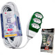 Extensao Naticon Pp 2 Polos + Terra 0,75Mm Branca - 3M Extensao Naticon Pp 2 Polos + Terra 0,75Mm Branca - 3M