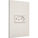 Conjunto Pial Plus+ Branco Com Placa 1 Tomada 10A. - 615080Bc Conjunto Pial Plus+ Branco Com Placa 1 Tomada 10A. - 615080Bc