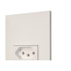 Conjunto Pial Plus+ Branco Com Placa 1 Tomada 20A. - 615081Bc Conjunto Pial Plus+ Branco Com Placa 1 Tomada 20A. - 615081Bc