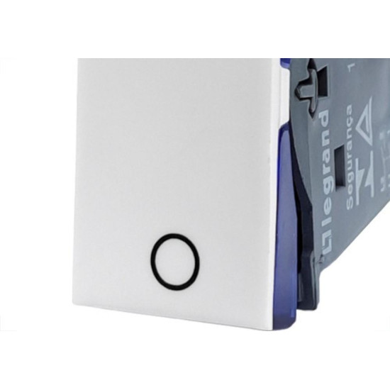 Modulo Pial Plus+ 1 Simples Bipolar 10A. Branco Modulo Pial Plus+ 1 Simples Bipolar 10A. Branco