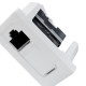 Modulo Pial Plus+ 1 Tomada Rj45 - Branca 615045Bc