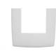 Placa Pial Plus+ Branca 4X2 - 3 Modulos - 618503Bc