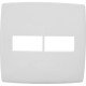 Placa Pial Plus+ Branca 4X4 - 1 Modulo Horizontal + 1 Modulo Horizontal - 618511 Placa Pial Plus+ Branca 4X4 - 1 Modulo Horizontal + 1 Modulo Horizontal - 618511