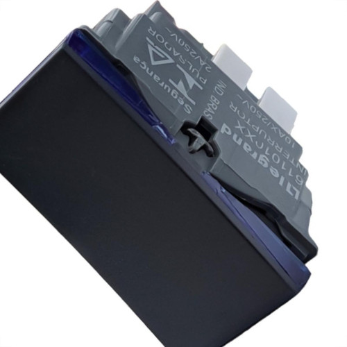 Modulo Pial Plus+ 1 Simples 10A. Borne Automatico Preto 611010Pt Modulo Pial Plus+ 1 Simples 10A. Borne Automatico Preto 611010Pt