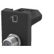 Modulo Pial Plus+ 1 Tomada Coaxial Preto - 615030Pt Modulo Pial Plus+ 1 Tomada Coaxial Preto - 615030Pt