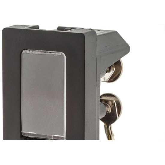 Modulo Pial Plus+ 1 Tomada Rj45 Preto - 615045Pt