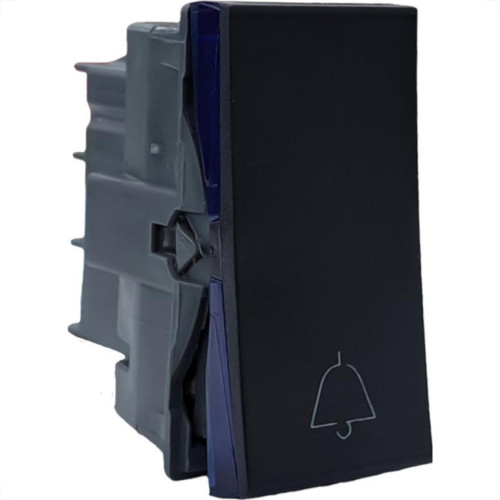 Modulo Pial Plus+ 1 Campainha Borne Automatico Preto 611012P Modulo Pial Plus+ 1 Campainha Borne Automatico Preto 611012P