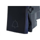 Modulo Pial Plus+ 1 Campainha Borne Automatico Preto 611012P Modulo Pial Plus+ 1 Campainha Borne Automatico Preto 611012P