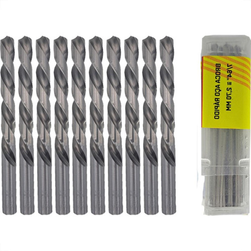 Broca Aco Rapido Thompson 2,7Mm-7/64'' - 1322 - Kit C/10 Pecas Broca Aco Rapido Thompson 2,7Mm-7/64'' - 1322 - Kit C/10 Pecas