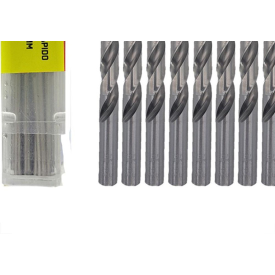 Broca Aco Rapido Thompson 2,7Mm-7/64'' - 1322 - Kit C/10 Pecas Broca Aco Rapido Thompson 2,7Mm-7/64'' - 1322 - Kit C/10 Pecas