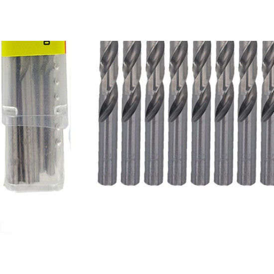 Broca Aco Rapido Thompson 3,0Mm-1/8'' - 1323 - Kit C/10 Pecas Broca Aco Rapido Thompson 3,0Mm-1/8'' - 1323 - Kit C/10 Pecas