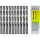 Broca Aco Rapido Thompson 3,5Mm-9/64'' - 1324 - Kit C/10 Pecas Broca Aco Rapido Thompson 3,5Mm-9/64'' - 1324 - Kit C/10 Pecas