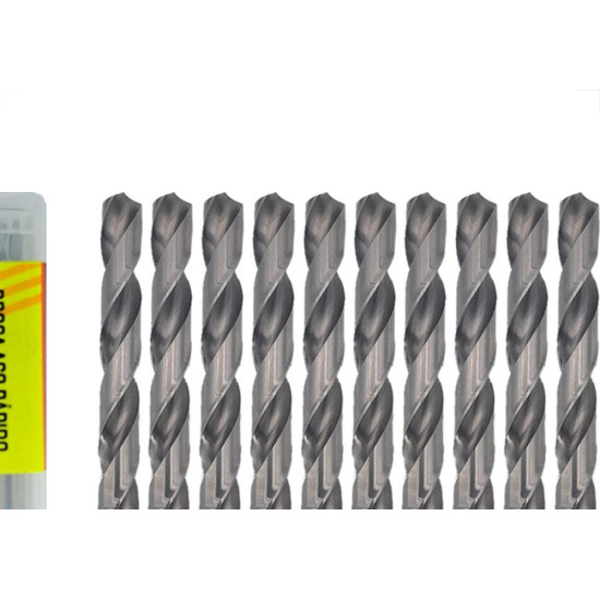 Broca Aco Rapido Thompson 3,5Mm-9/64'' - 1324 - Kit C/10 Pecas Broca Aco Rapido Thompson 3,5Mm-9/64'' - 1324 - Kit C/10 Pecas
