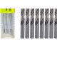 Broca Aco Rapido Thompson 4,5Mm-11/64'' - 1326 - Kit C/10 Pecas Broca Aco Rapido Thompson 4,5Mm-11/64'' - 1326 - Kit C/10 Pecas