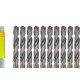 Broca Aco Rapido Thompson 4,5Mm-11/64'' - 1326 - Kit C/10 Pecas Broca Aco Rapido Thompson 4,5Mm-11/64'' - 1326 - Kit C/10 Pecas