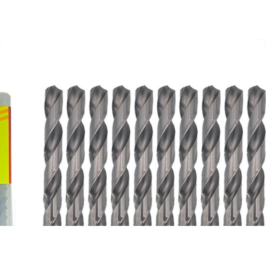 Broca Aco Rapido Thompson 4,7Mm-3/16'' - 1327 - Kit C/10 Pecas Broca Aco Rapido Thompson 4,7Mm-3/16'' - 1327 - Kit C/10 Pecas