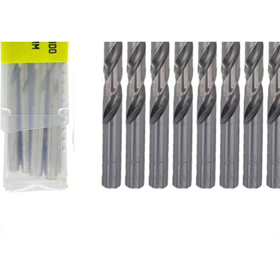 Broca Aco Rapido Thompson 5,0Mm-13/64'' - 1328 - Kit C/10 Pecas Broca Aco Rapido Thompson 5,0Mm-13/64'' - 1328 - Kit C/10 Pecas