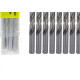 Broca Aco Rapido Thompson 5,0Mm-13/64'' - 1328 - Kit C/10 Pecas Broca Aco Rapido Thompson 5,0Mm-13/64'' - 1328 - Kit C/10 Pecas