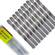 Broca Aco Rapido Thompson 5,5Mm-7/32'' - 1329 - Kit C/10 Pecas Broca Aco Rapido Thompson 5,5Mm-7/32'' - 1329 - Kit C/10 Pecas