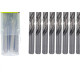 Broca Aco Rapido Thompson 5,5Mm-7/32'' - 1329 - Kit C/10 Pecas Broca Aco Rapido Thompson 5,5Mm-7/32'' - 1329 - Kit C/10 Pecas