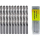 Broca Aco Rapido Thompson 6,5Mm-1/4'' - 1331 - Kit C/10 Pecas