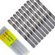 Broca Aco Rapido Thompson 7,0Mm-9/32'' - 1332 - Kit C/10 Pecas Broca Aco Rapido Thompson 7,0Mm-9/32'' - 1332 - Kit C/10 Pecas
