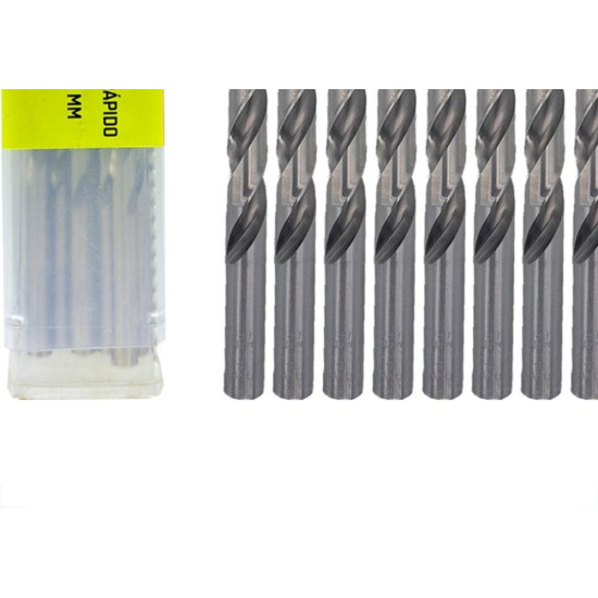 Broca Aco Rapido Thompson 7,0Mm-9/32'' - 1332 - Kit C/10 Pecas Broca Aco Rapido Thompson 7,0Mm-9/32'' - 1332 - Kit C/10 Pecas