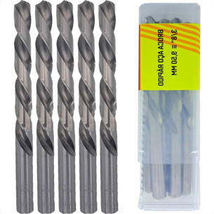 Broca Aco Rapido Thompson 9,5Mm-3/8'' - 1337 - Kit C/5 Pecas
