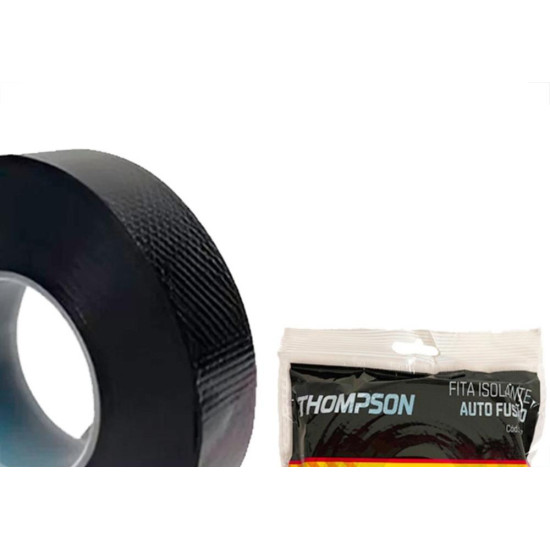 Fita Isolante Alta Tensao Thompson 2M - 1755 - Kit C/12 Pecas Fita Isolante Alta Tensao Thompson 2M - 1755 - Kit C/12 Pecas
