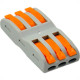 Conector Jng Emenda 3Polos-4Mm Ubc-52-03 - 16028 - Kit C/5 Pecas Conector Jng Emenda 3Polos-4Mm Ubc-52-03 - 16028 - Kit C/5 Pecas