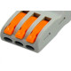 Conector Jng Emenda 3Polos-4Mm Ubc-52-03 - 16028 - Kit C/5 Pecas Conector Jng Emenda 3Polos-4Mm Ubc-52-03 - 16028 - Kit C/5 Pecas