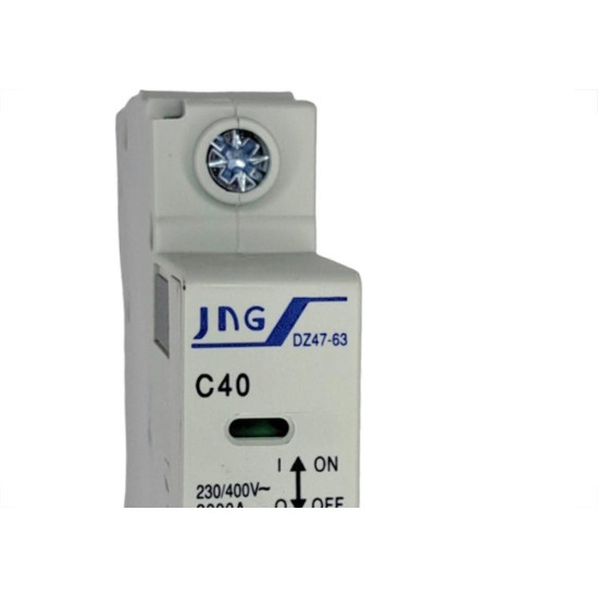 Disjuntor Jng ''Din'' Unipolar 12079 - 40A. C