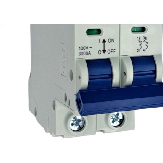 Disjuntor Jng ''Din'' Bipolar 12087 - 10A. C Disjuntor Jng ''Din'' Bipolar 12087 - 10A. C