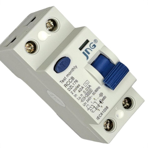 Dispositivo Dr ''Fuga'' Jng - Dzl176 2 40 - 30Ma - 2 Polos - 40A. - 12147