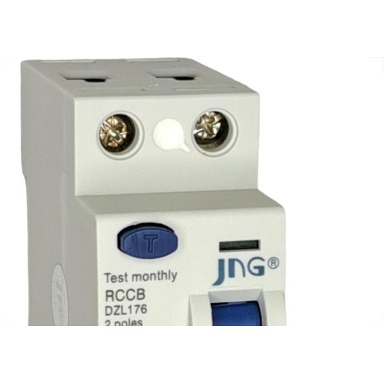 Dispositivo Dr ''Fuga'' Jng - Dzl176 2 40 - 30Ma - 2 Polos - 40A. - 12147