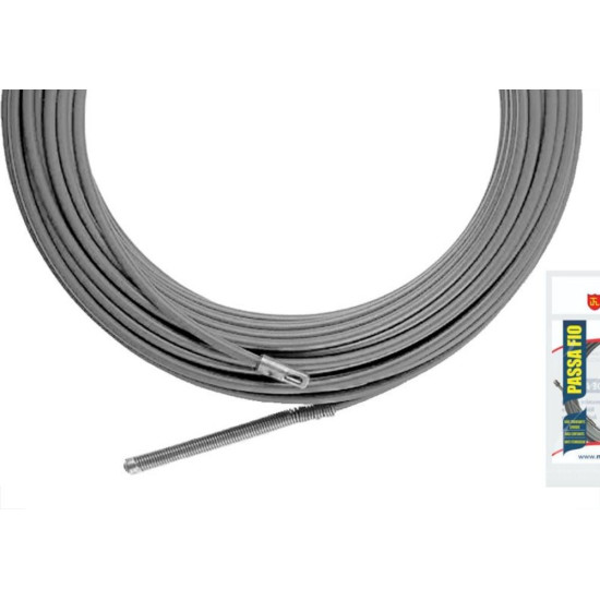 Passa Fio Nylon Megatron Com Cabo Aco 10M Passa Fio Nylon Megatron Com Cabo Aco 10M