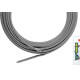 Passa Fio Nylon Megatron Com Cabo Aco 10M Passa Fio Nylon Megatron Com Cabo Aco 10M